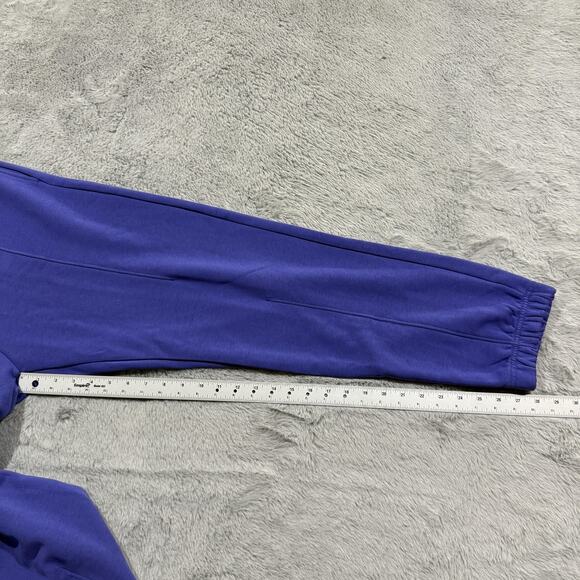 On Cloud Running Club Pants Womens XL Purple Organic Cotton Joggers Swiss - Picture 12 of 13